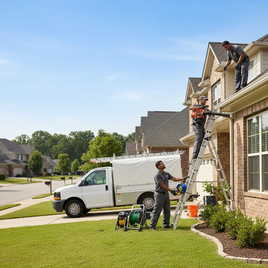 Home Gutter Service in Bentonville, AR near me